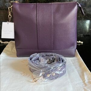 NWT Pom Pom London Westminster bag